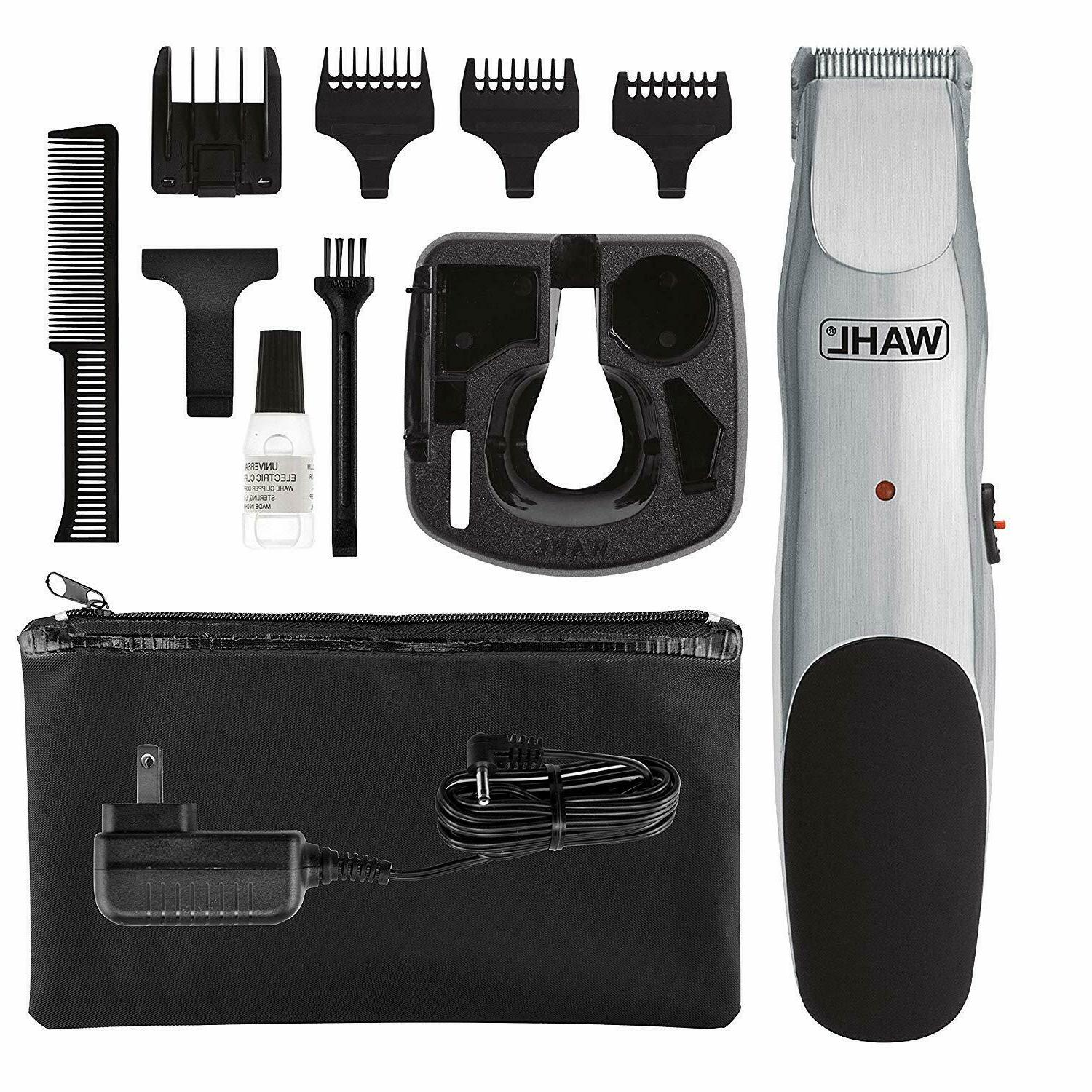 Wahl 99186171 Groomsman Corded/Cordless Rechargeable Beard Trimmer Grooming