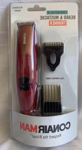 Conair Trimmer Beard And Mustache Corded Plug-in